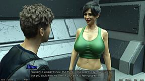 Shy emo girl needs help in stranded space!