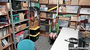 LP Officer Spreads Ava Parker’s Pussy for Hardcore Bent-Over Fuck