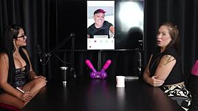 Francis Simas in Sheer Red Lingerie Takes Hard Hits in Wild Bisexual Game!