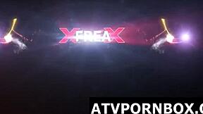 Can you believe this teen prostitute getting fucked by two boys for the first time?