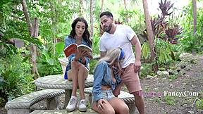 Outdoor Fun with Two Cutie Teens?