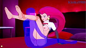 I watched lillie and jessie musashi have intense sex in pokemon hentai