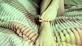 Can You Resist the Beauty of This Teen's Barefoot Feet in Solo?