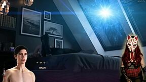 Playful Fox Plays Apocalust 7 In This Outdoor College Setting?