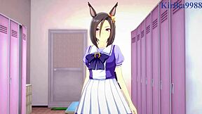 Air Groove Intense Sex In Uma Musume Pretty Derby Hentai!