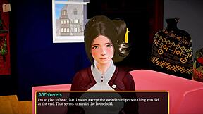 In This Erotic Cartoon, The Brunette With Big Tits Gets Her Ass Played In The Family Game