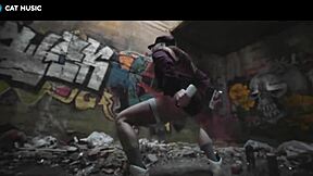 huge ass dancing leads to cum explosion!