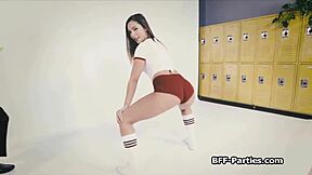 Teen Amateurs Learn Sex Ed in a Hardcore Fourway with Deep Gagging, Choking, and Intense Fucking.