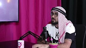 Brazilian Blonde in Sheer Red Lingerie Seduces at Swingers Event