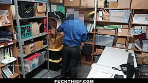 Black Suspect Punished By Officer In Office