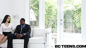 i watched the babysitter try black cock