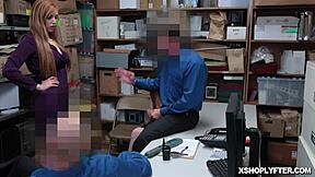 LP officers get double blowjob from Lauren Phillips and Scarlett Snow