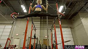 petite kenzie reeves gets tight teen pussy stretched by monster cock