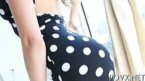 sweet carmen caliente licks pussy to orgasm in pov