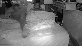 Latina teen caresses her big ass pussy