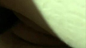 Naughty schoolgirl with big tits on red days