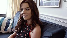 thot stepsister bangs stepbrother for a wild cock trophy win.