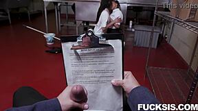 Asia Lee and crew getting wild with hardcore