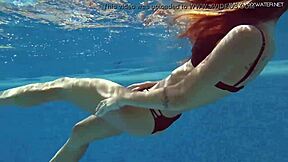 Hey Tiffany Tatum, feeling naughty by the pool with your solo play?