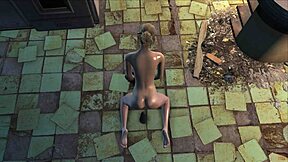 fallout 4 katsu uses dildo in sex adventure