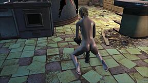 fallout 4 katsu uses dildo in sex adventure