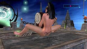 I Finger My Cartoon Pussy And Ass