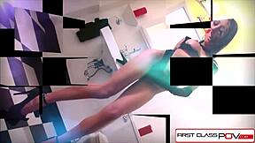 Firstclasspov - Jayden Lee Takes Monster Cock in Throat Big Booty 😈