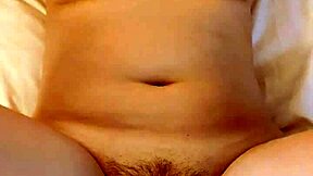 Amateur young brunette girl masturbates first time on video