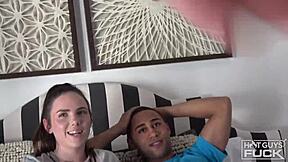 18yo baseball player fucks first white girl with amazing tits and big ass 😊