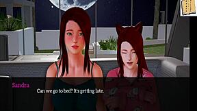 Redhead In Hentai Family Game Gets Big Ass Pounded