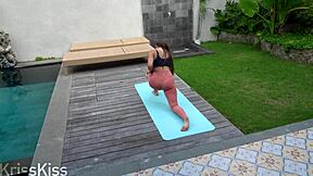 step sister fucked hard after yoga?