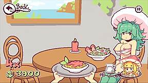 扶她 di Funghi 本子游戏第2集射在顾客奶子上