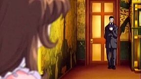 Naked Anime Babe Gets Teased and Prodded with Food