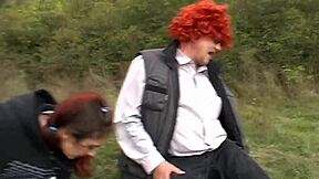 hey, young ladies, let old grumpy men take over outdoors!