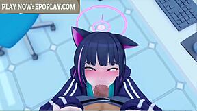 i love kyouyama kazusa from blue archive