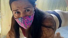 Curvy Latina loves working out and banging her stepbrother on Xred!