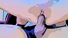 Cartoon Teen’s Tight Hole Takes Huge Shaft—Guess What Happens?