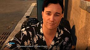 i'm watchin wvm 128 and wonderin what's up with charles in this 3d cartoon