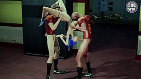 hey, wanna see hot 3d cheerleaders banged in locker room animation?