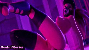 shy teen 18+ experiences first time sucking cock in game play