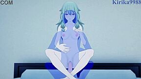 kusanagi nene and akiyama mizuki in project sekai hentai adventure