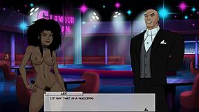 In DC Comics, the character undergoes leash training in part 104