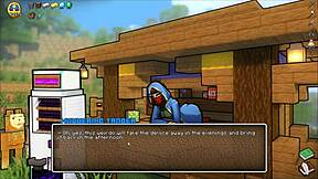 Hornycraft parody hentai game ep 42 merchant gets fucked by big futanari cock 😈