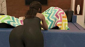 Brunette Milf Walks In On John Fucking Jamie In WVM 124: Big Ass And Cock Action