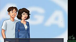 In Summertime Saga episode 54, the protagonist finally buys his motorcycle