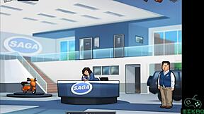 In Summertime Saga episode 54, the protagonist finally buys his motorcycle