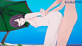 Ichika Hoshino and Ena Shinonome intense sex in Project Sekai hentai