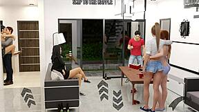 Holy crap! University of Problems Part 14 Gameplay with Sexy Bikini Boobs Outdoors!