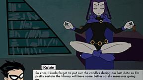 18titans part 23 features a night with raven