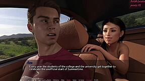 Beach day turns wild with sexy hentai outfit fetish